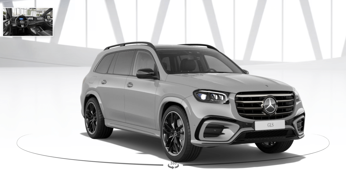 Mercedes-Benz GLS 350 d 4MATIC alpine grey