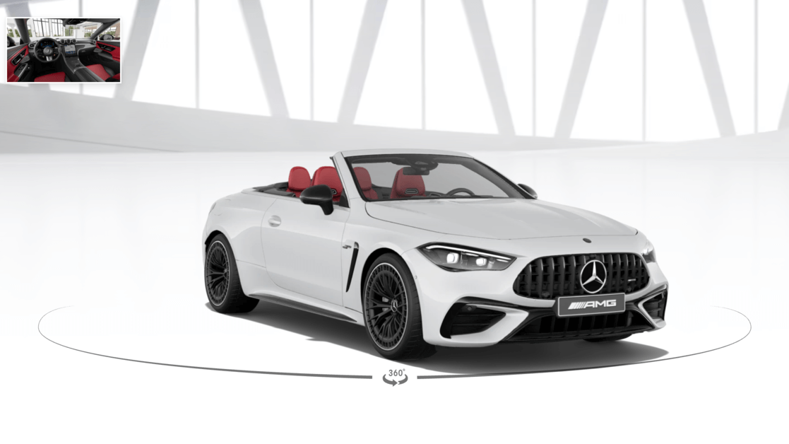 Mercedes-Benz CLE 53 AMG 4MATIC+ Cabrio opalite bright white