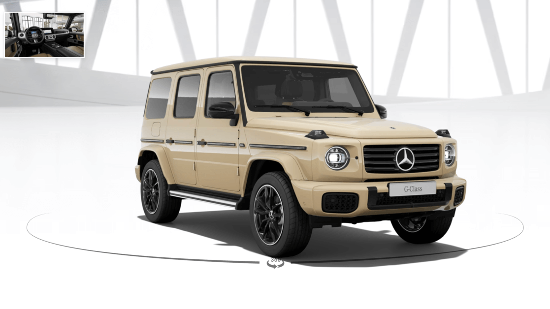 Mercedes-Benz G 450 d desert sand brown