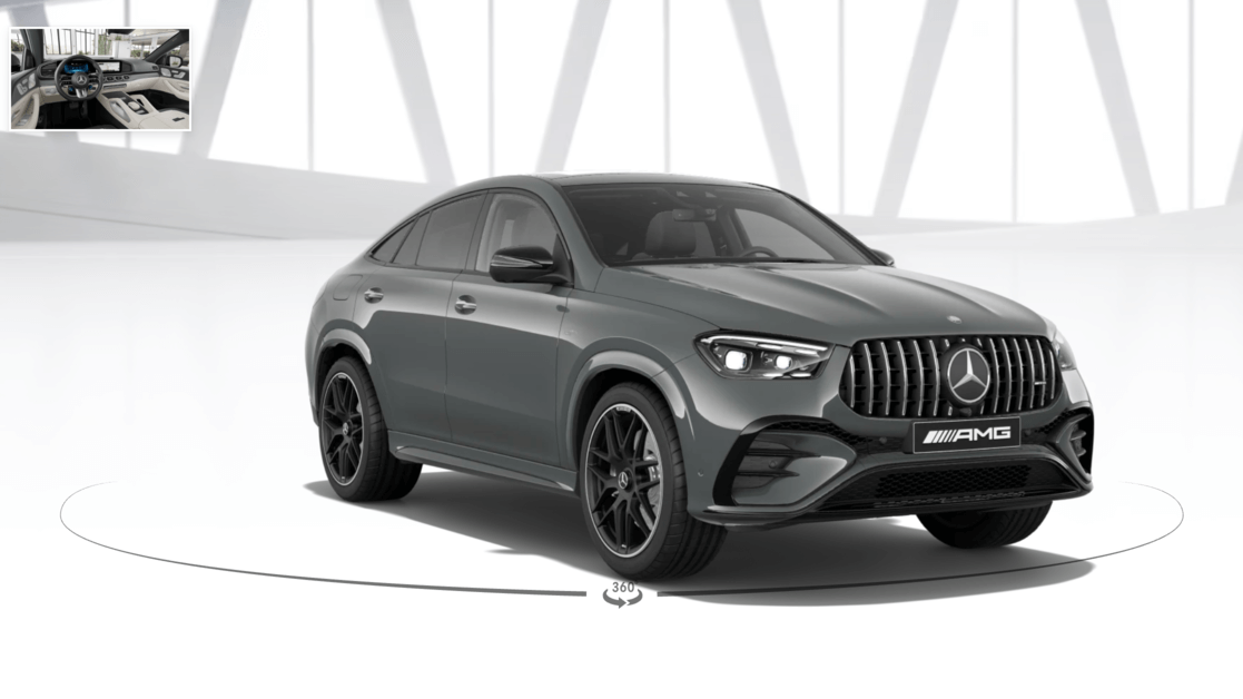 Mercedes-Benz GLE 53 AMG 4MATIC+ Coupe silicon grey