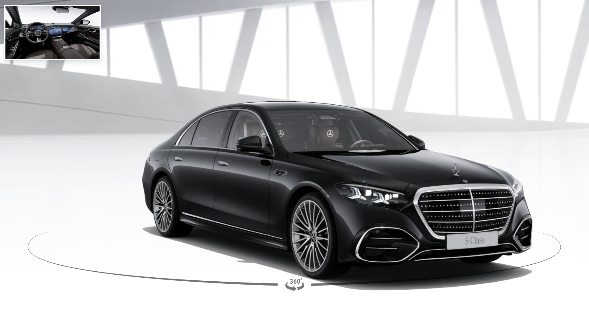 Mercedes-Benz S 450 d 4MATIC obsidian black