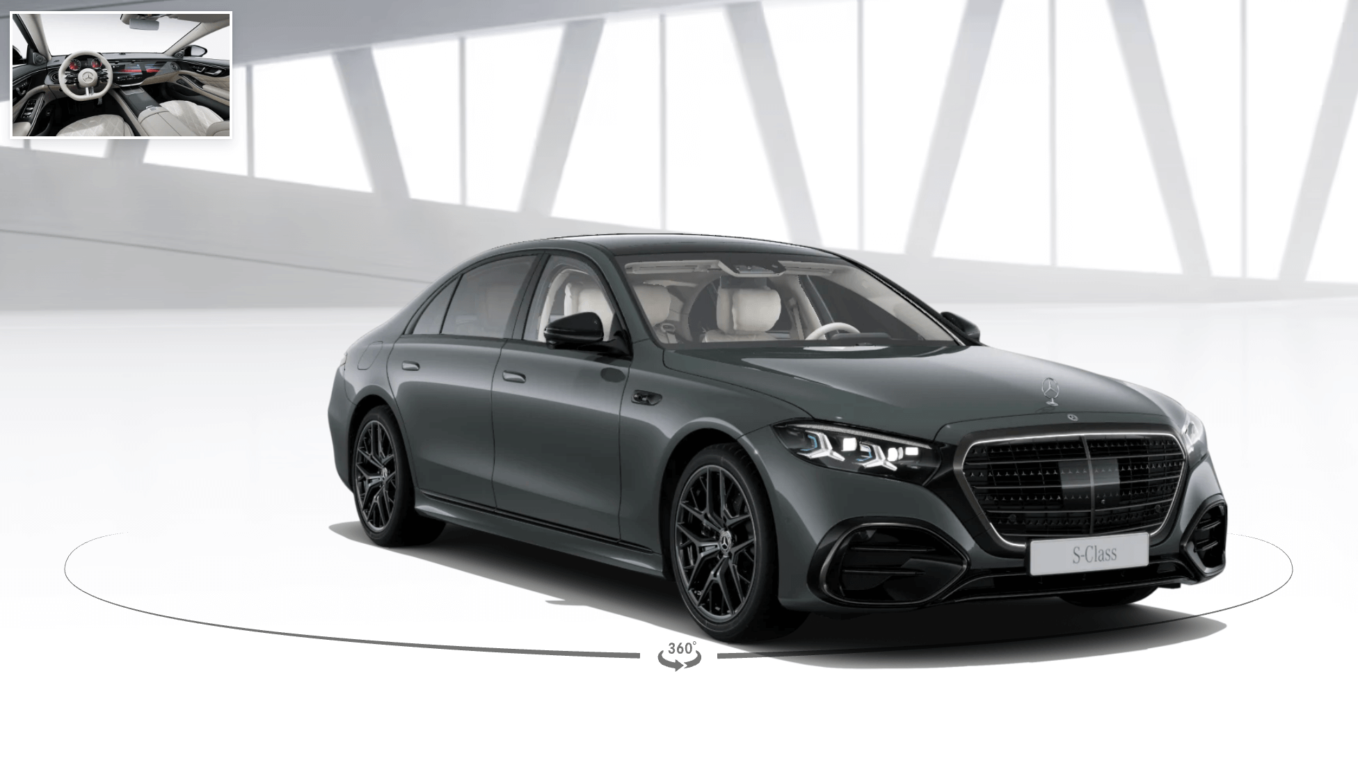 Mercedes-Benz S 450 d 4MATIC silicon grey