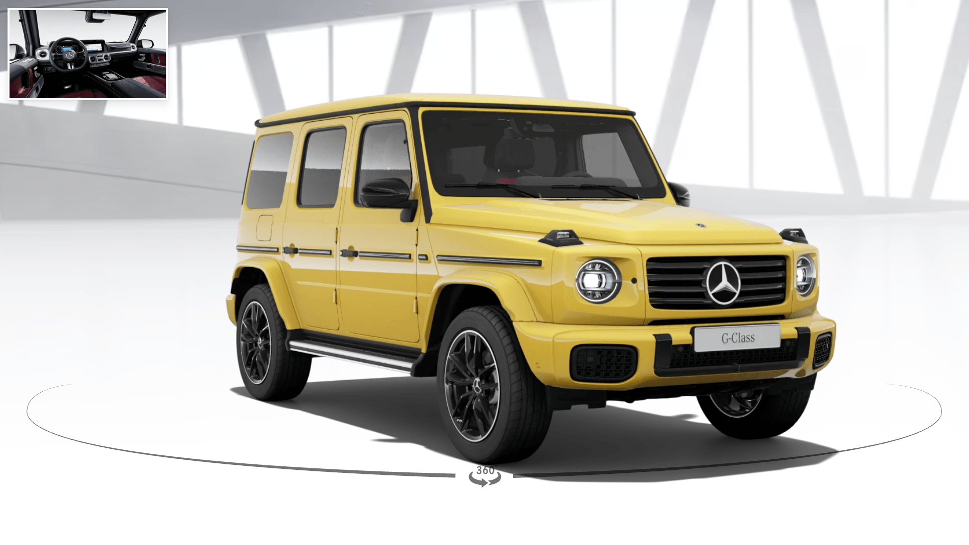 Mercedes-Benz G 450 d sun yellow