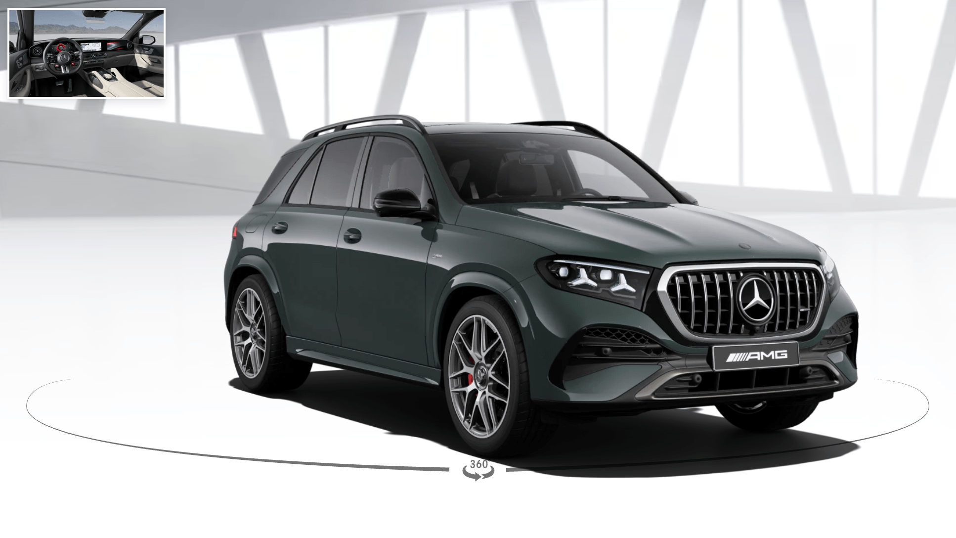 Mercedes-Benz GLE 53 AMG 4MATIC+ petrol green