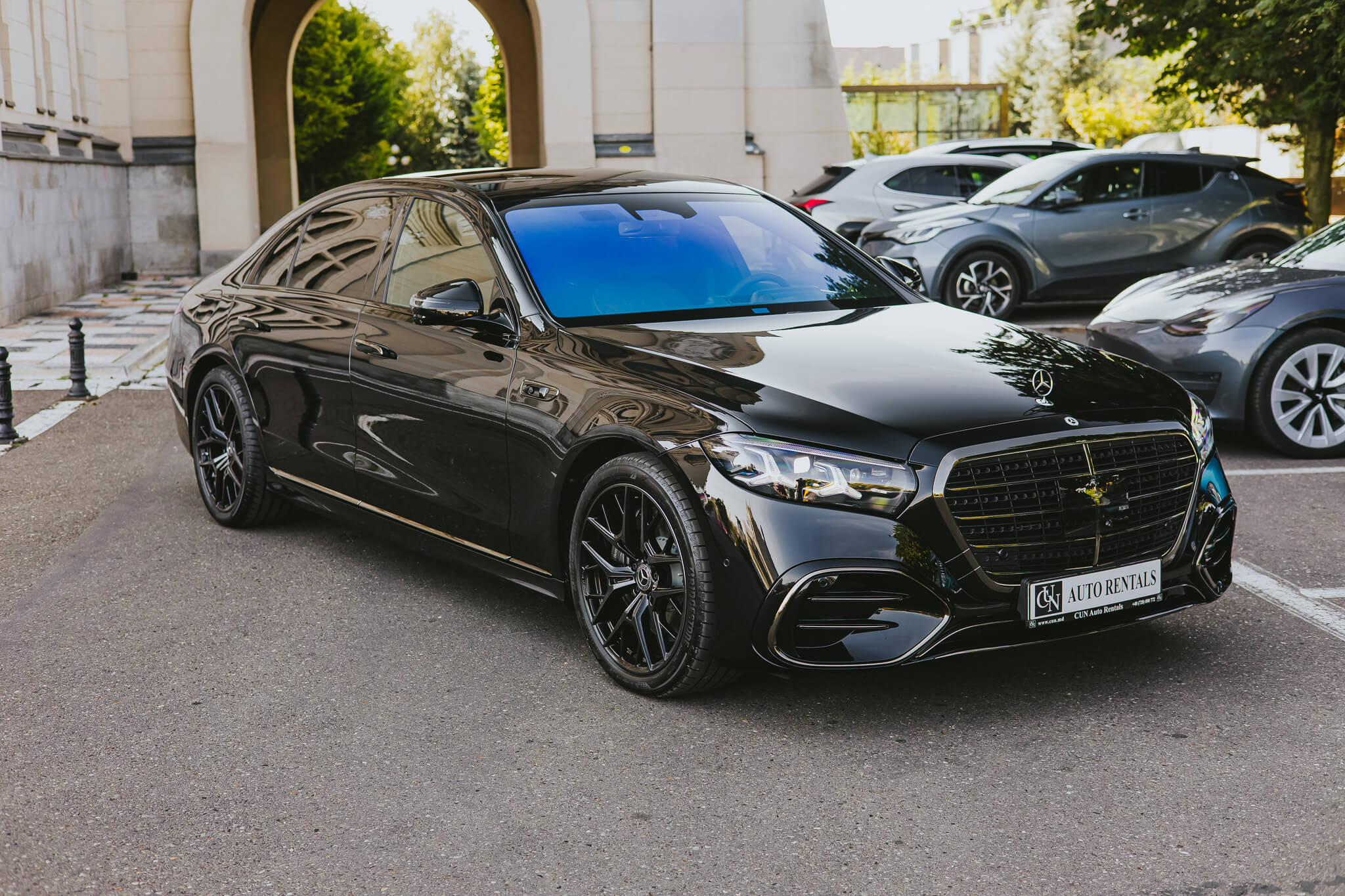 S 450 d 4MATIC obsidian black